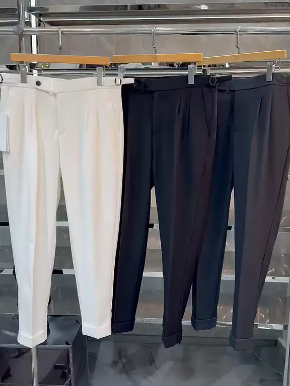 Tailored Pleated Trousers